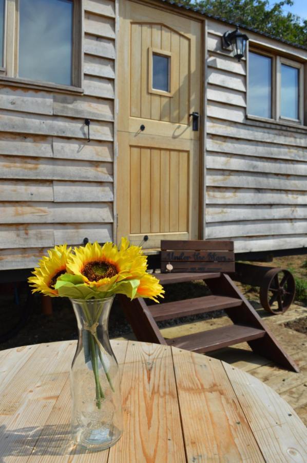 Under The Stars Shepherds Huts At Harbors Lake Villa Newchurch  ภายนอก รูปภาพ